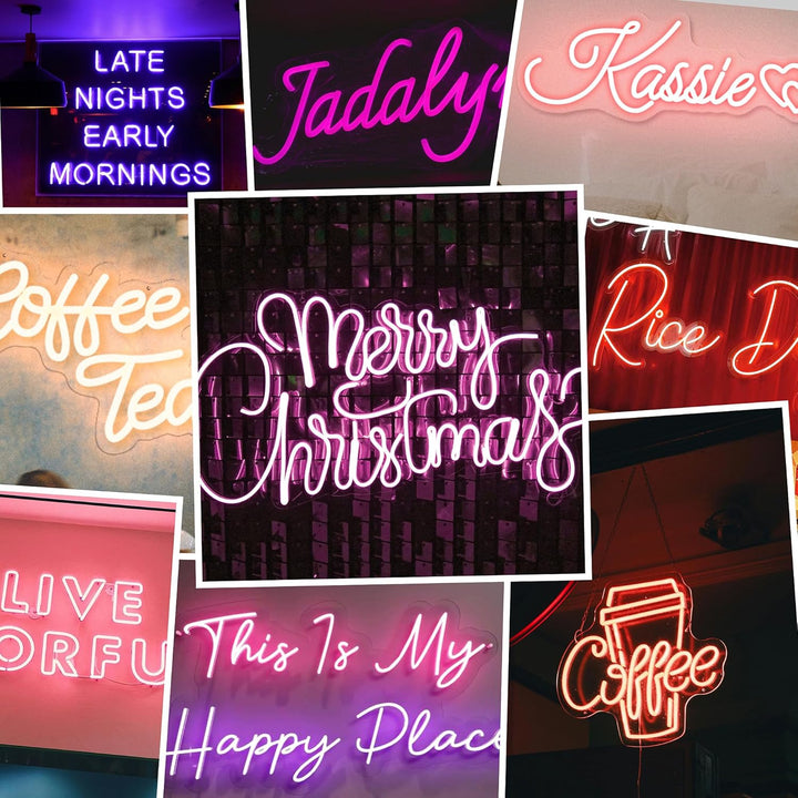 Personalized Customizable Neon Light for Wall Decor