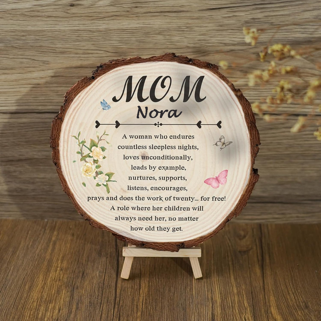 Personalized Decorative Plaque Gifts for Mom Ideas