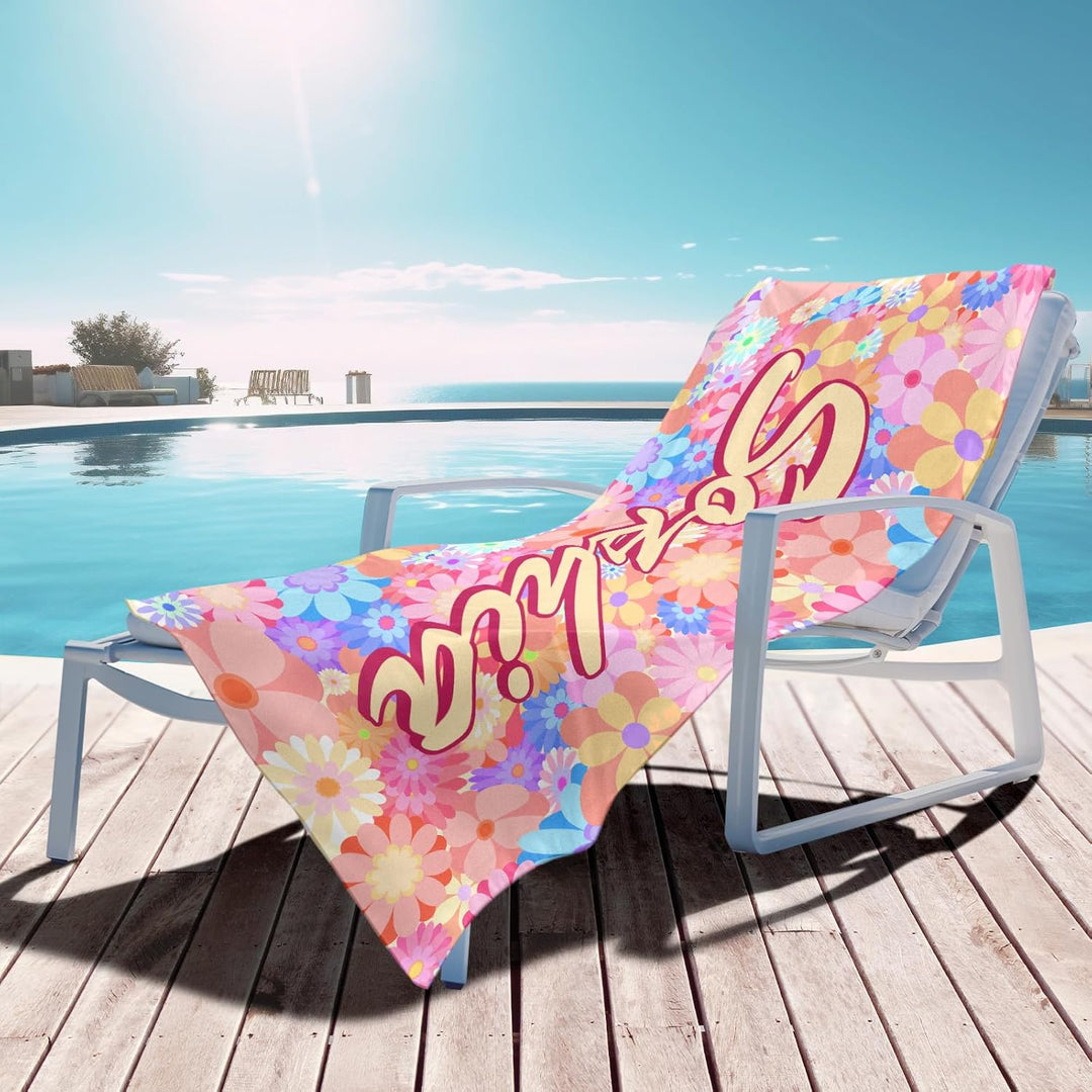 Personalised Named Kids Quick Dry Beach Towels 6 Sizes