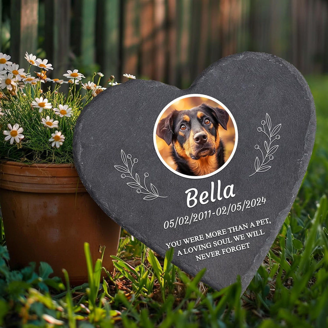 Personalized Pet Memorial Stones