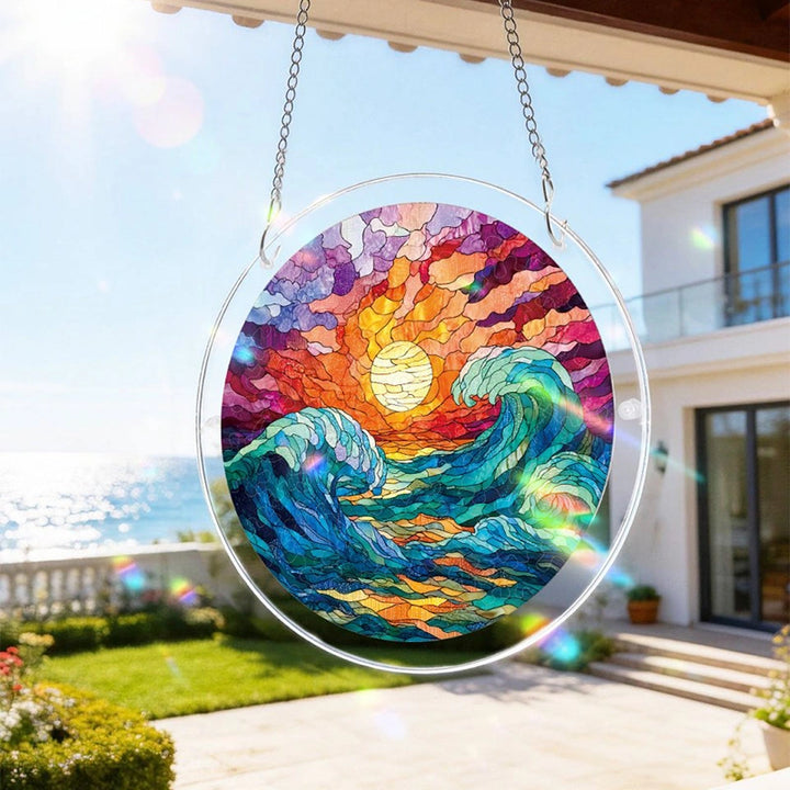Custom Photo Acrylic Suncatcher
