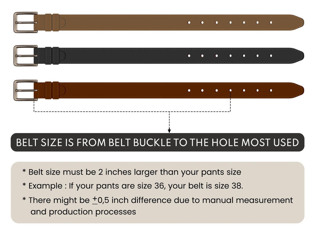 Funny Naughty Personalized Cowhide Belt for Him – Custom Engraved Leather Gift