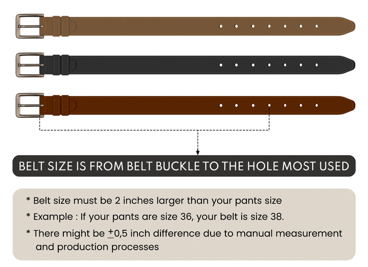 Funny Naughty Personalized Cowhide Belt for Him – Custom Engraved Leather Gift