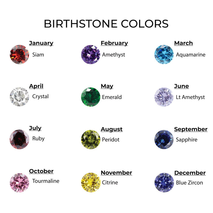 Personalized Baby Name and Birthstone Pearl Bracelet