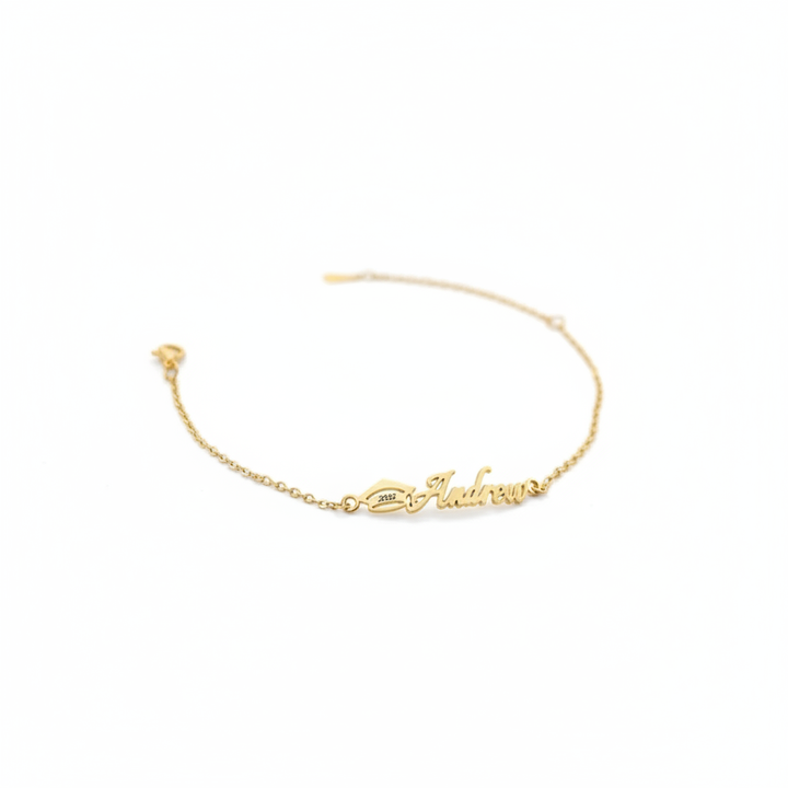 Personalized Graduation Name Bracelet – A Symbol of Pride and New Beginnings