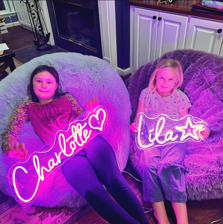 Personalized Name Neon Sign For Kids