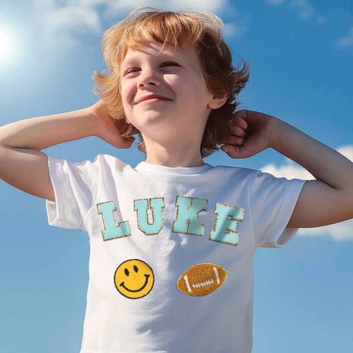Personalized Patch T-shirt for Kids