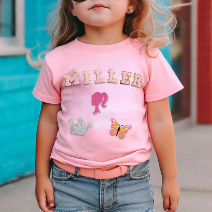 Personalized Patch T-shirt for Kids