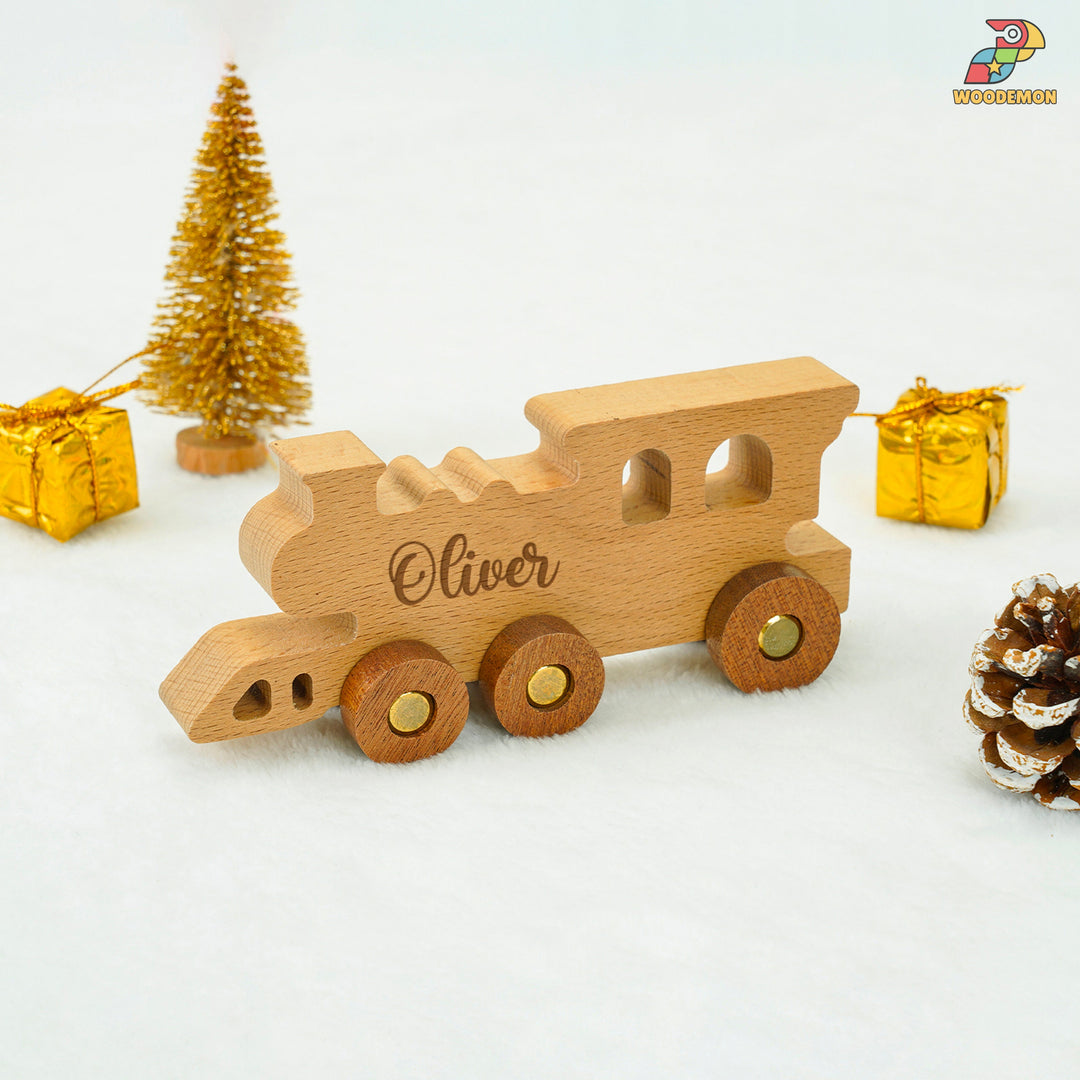Personalized Wooden Name Baby Train