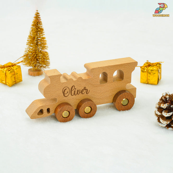 Personalized Wooden Name Baby Train