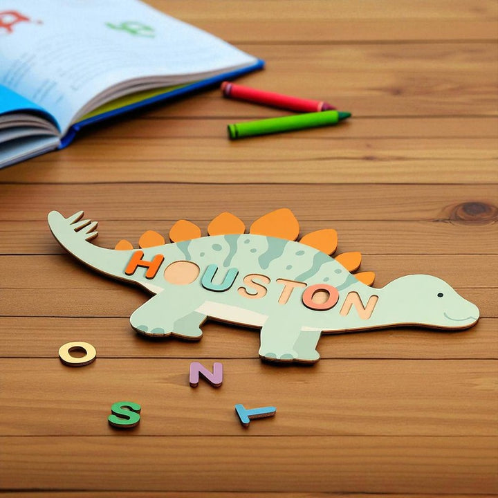 Personalized Cartoon Style Name Puzzle – Custom Gift for Kids and Babies