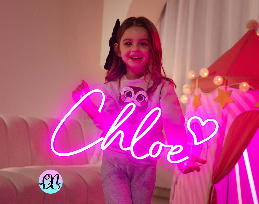 Personalized Name Neon Sign For Kids