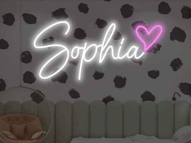 Personalized Name Neon Sign For Kids