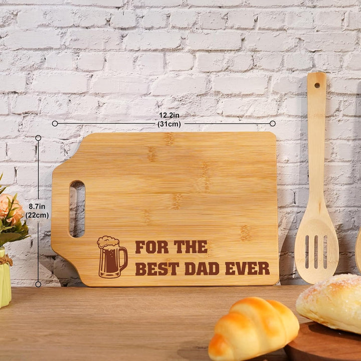 Personalized Bamboo Cutting Board Gifts for Grandpa