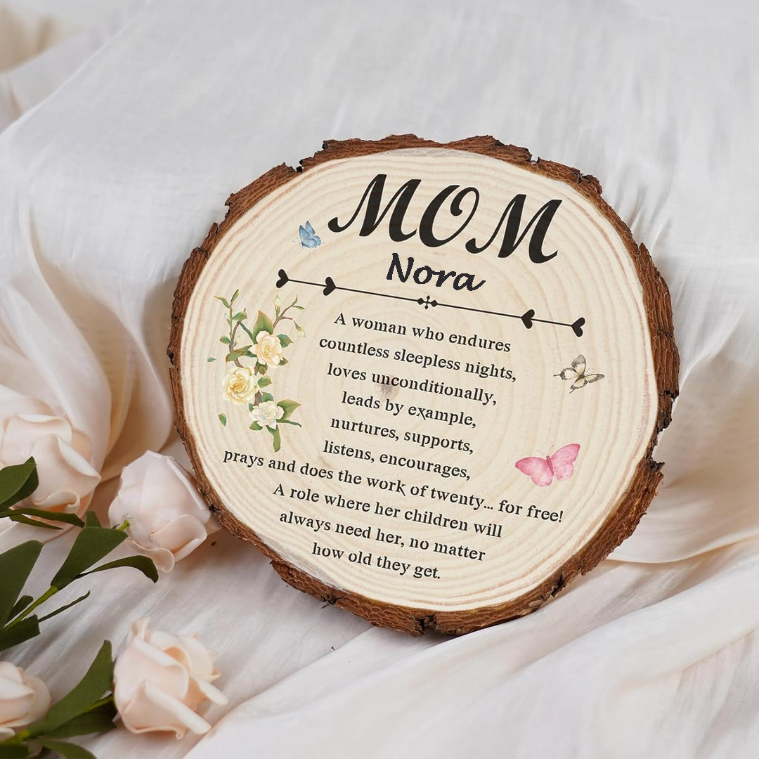 Personalized Decorative Plaque Gifts for Mom Ideas