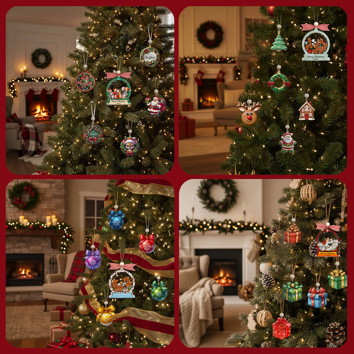 Personalized Family Christmas Ornament 2025