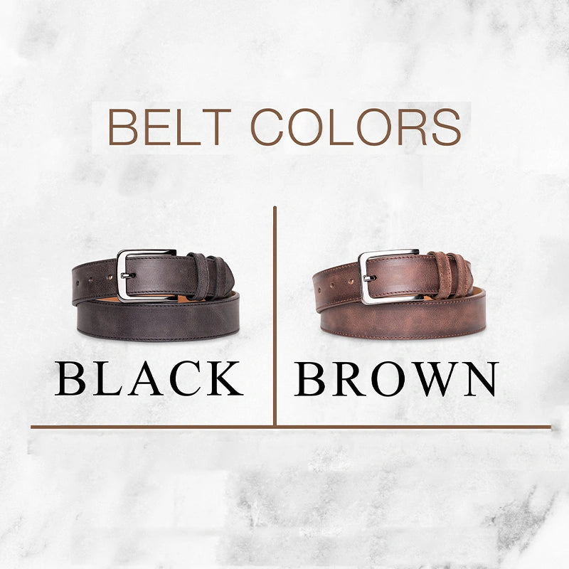 Custom Leather Belt for Men – Personalized Engraved Belt | Anniversary Gift for Husband | Valentine’s Day or Christmas Gift for Him