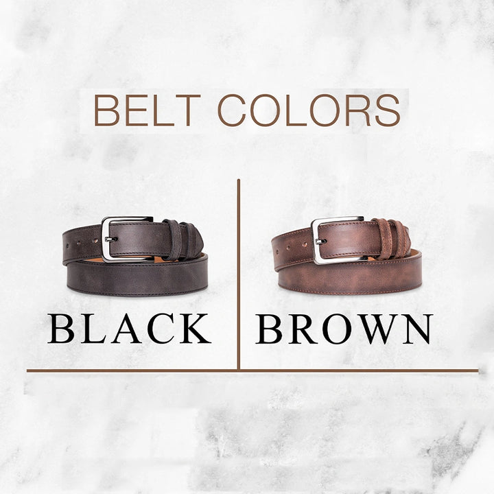 Custom Leather Belt for Men – Personalized Engraved Belt | Anniversary Gift for Husband | Valentine’s Day or Christmas Gift for Him