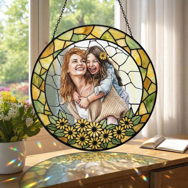Custom Photo Acrylic Suncatcher