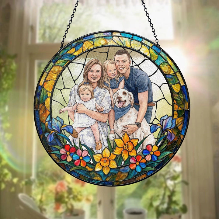 Custom Photo Acrylic Suncatcher