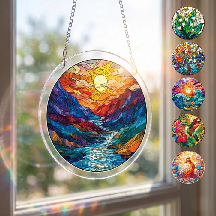 Custom Photo Acrylic Suncatcher