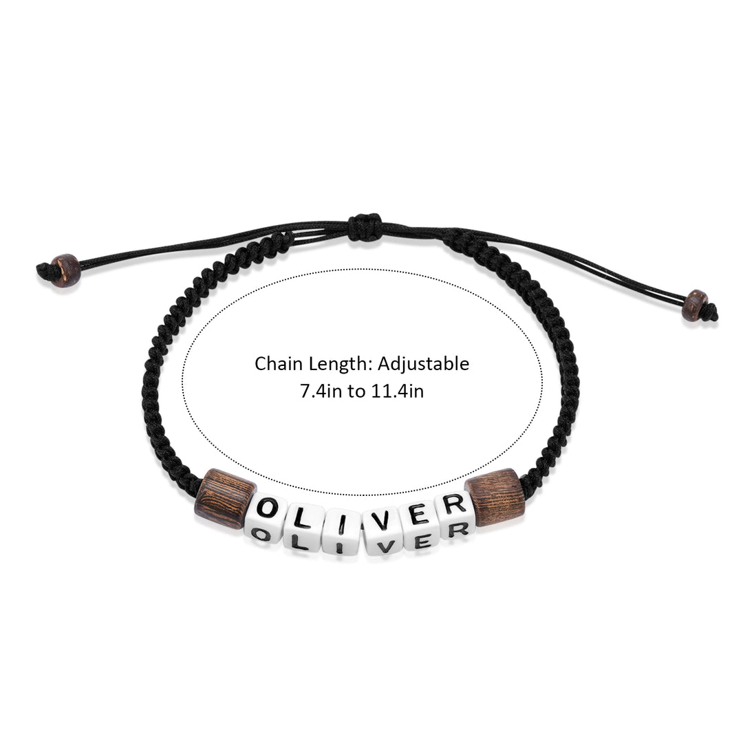 Personalized Men Everyday Beads Bracelet