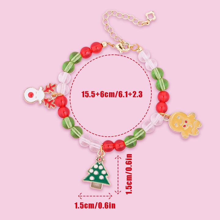 Personalized Christmas Bracelet Christmas Holiday Charm