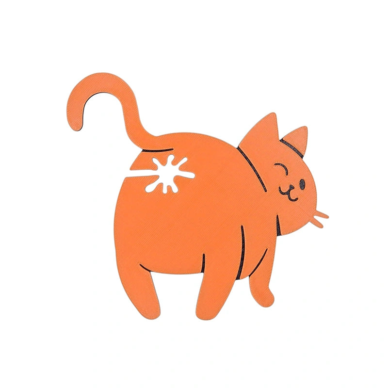 Funny Cat Butt Bread Clip – 3D Printed Reusable Bag Sealer for Bread & Snacks