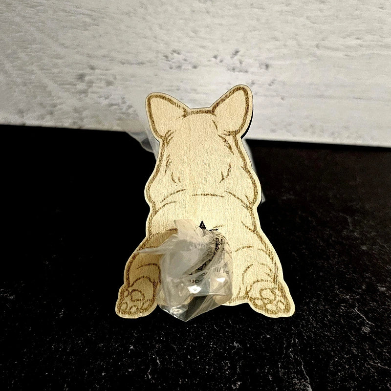 Funny Wooden Bread Bag Ties – Booty Cat & Dog Reusable Snack Clips, Laser Cut Kitchen Gift