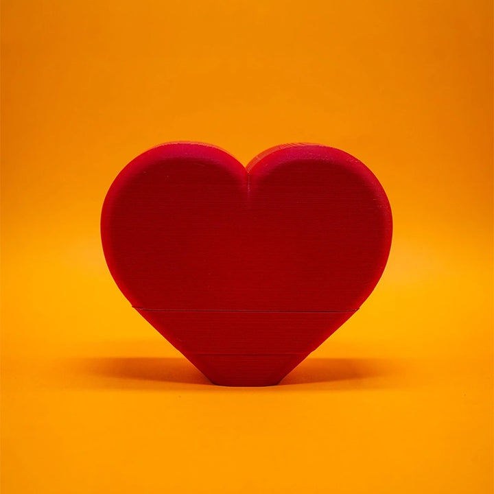 Heart With Middle Finger Gag Gift – Funny Valentine’s Day Prank Surprise for Him or Her | 3D Printed Cheeky Heart Gift