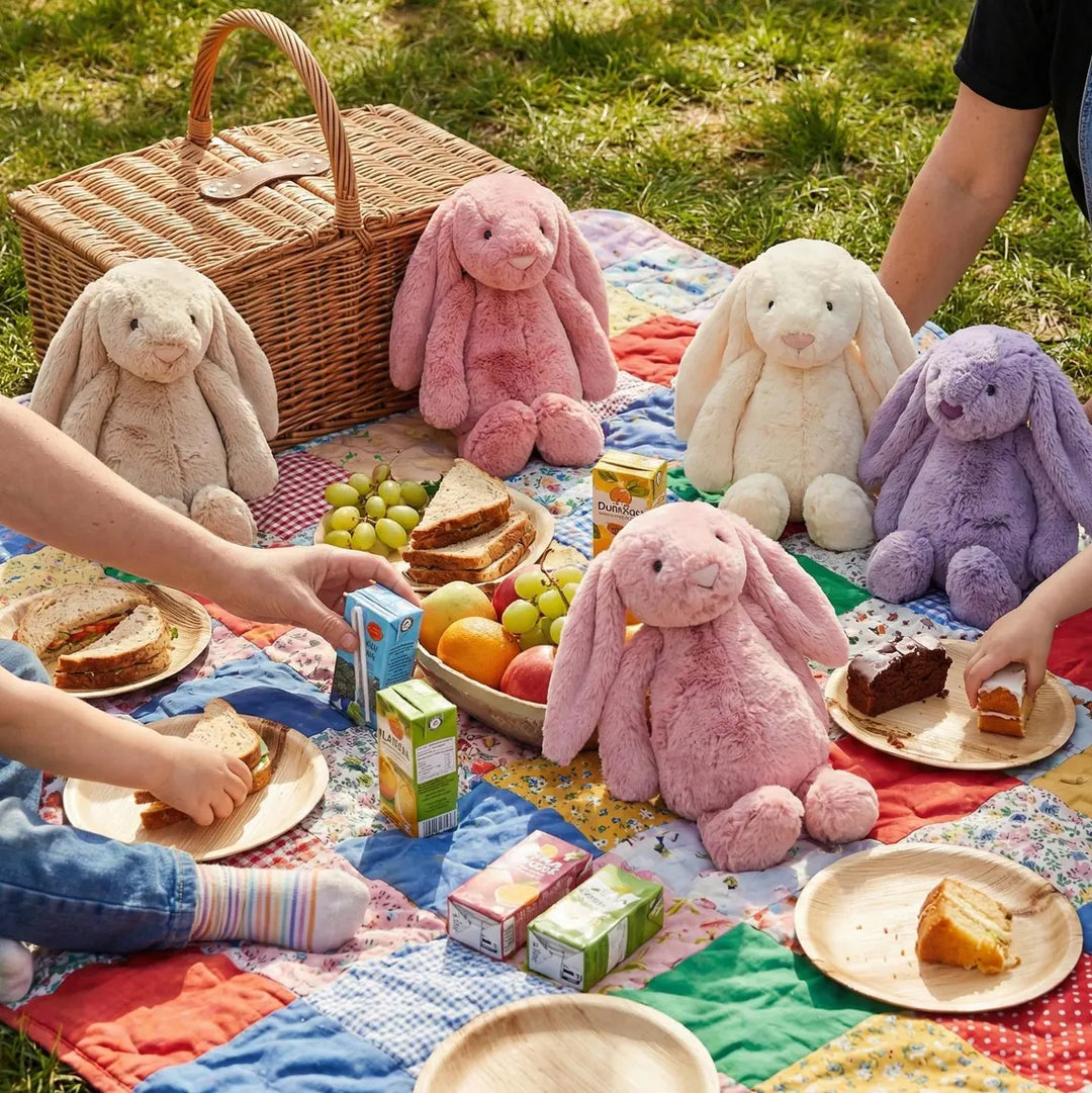 Personalized Bunny – Custom Name Plush Bunny Gift for Kids