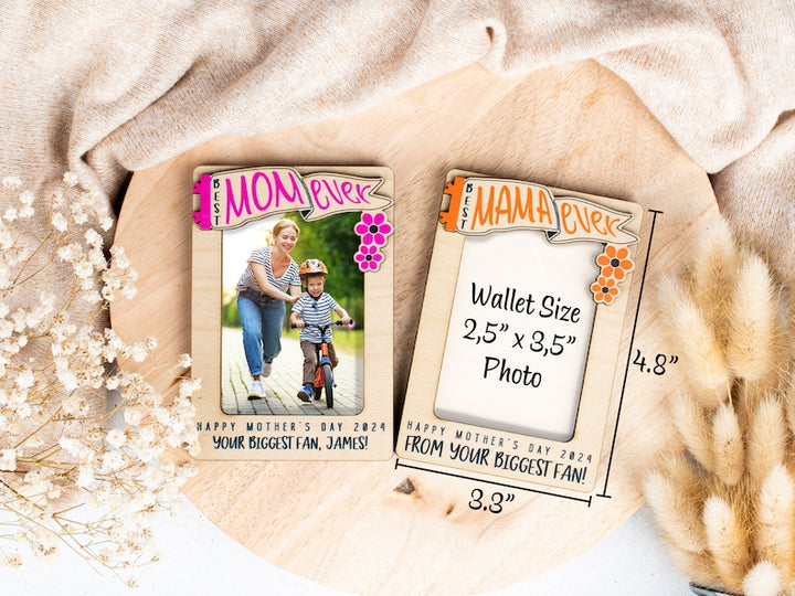 Personalized name car sun visor photo holder