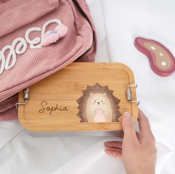 Personalized lunch box for children back to school gift