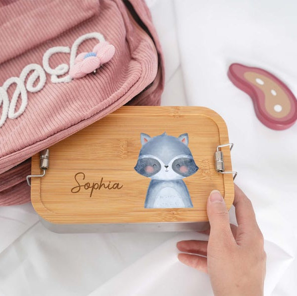 Personalized lunch box for children back to school gift