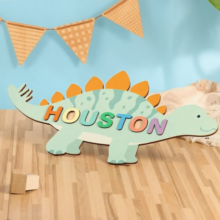 Personalized Cartoon Style Name Puzzle – Custom Gift for Kids and Babies