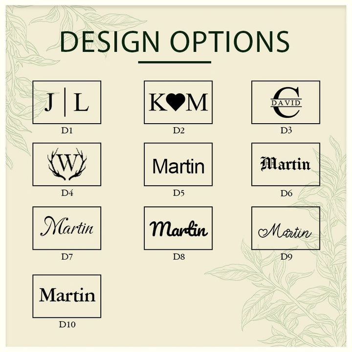 Leather Toiletry Bag – Full Grain Monogram Dopp Kit, Handmade Cosmetic & Wash Bag Christmas Gift