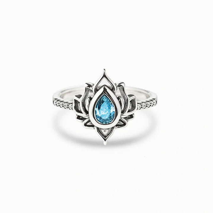 “Let It Go & Begin Again” Lotus Ring