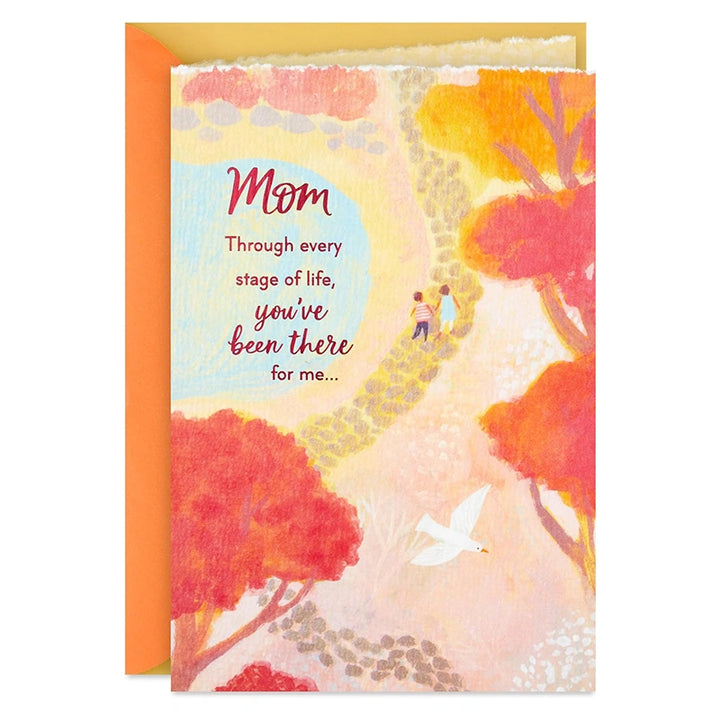 Mother’s Day Card for Mom – Thank You Mom Greeting Card with Envelope