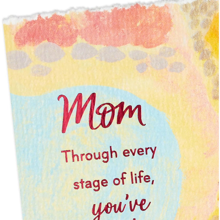 Mother’s Day Card for Mom – Thank You Mom Greeting Card with Envelope