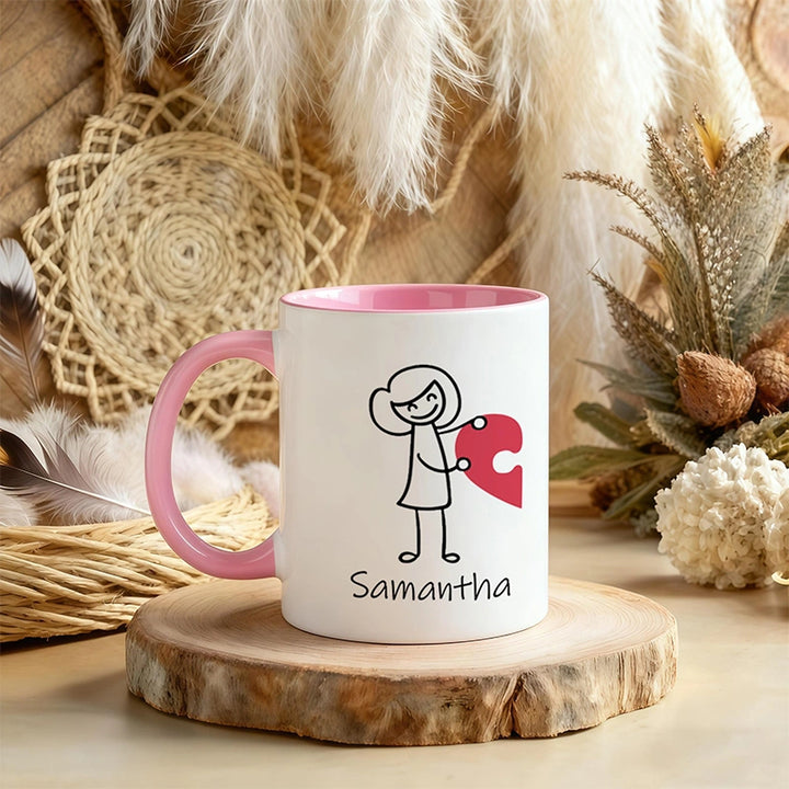 Personalized Couple Coffee Mugs – Custom Romantic Gift for Him or Her