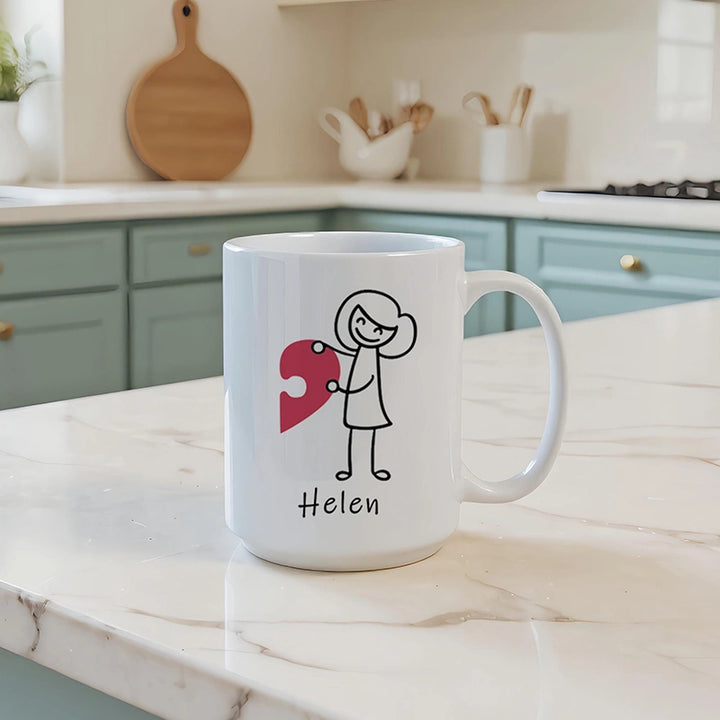 Personalized Couple Coffee Mugs – Custom Romantic Gift for Him or Her