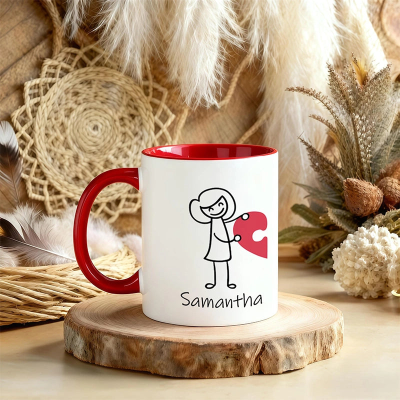 Personalized Couple Coffee Mugs – Custom Romantic Gift for Him or Her