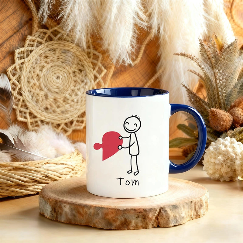 Personalized Couple Coffee Mugs – Custom Romantic Gift for Him or Her
