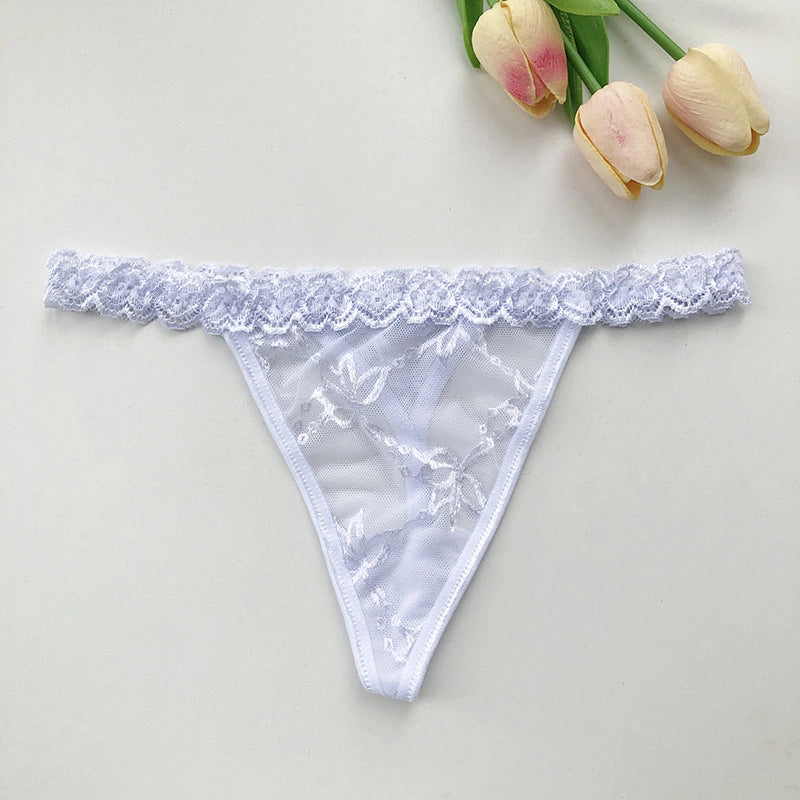 Personalized Diamond Letter Thong