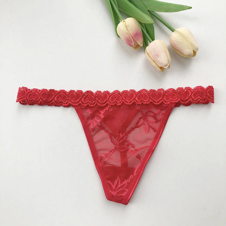 Personalized Diamond Letter Thong