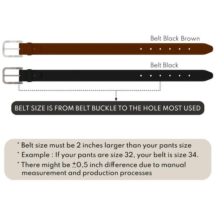 Personalized Engraved Leather Belt for Husband – “I Love You for Who You Are” Funny Custom Gift