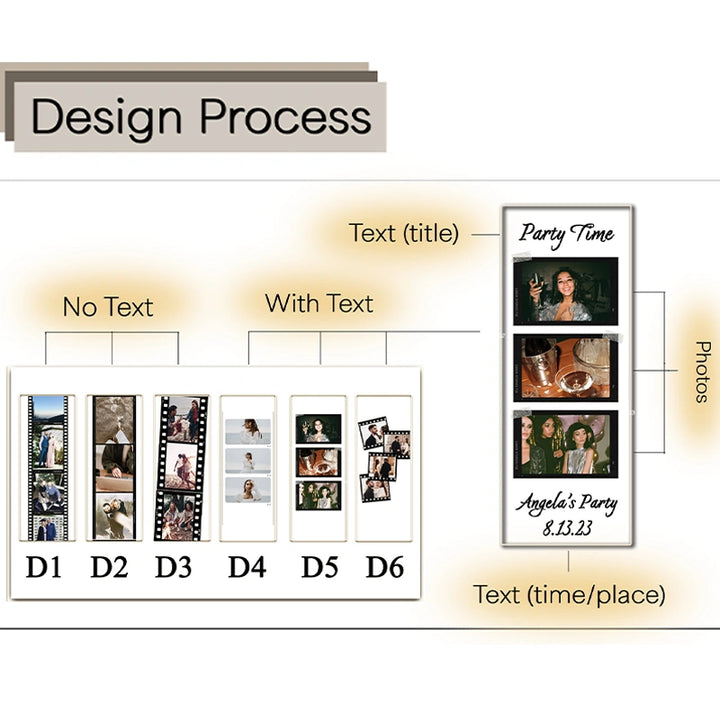 Personalized Film Photo Acrylic Stand