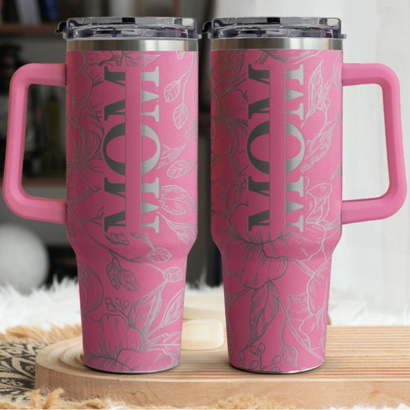Colar personalizado S925 para o Dia das Mães com pezinhos de bebê