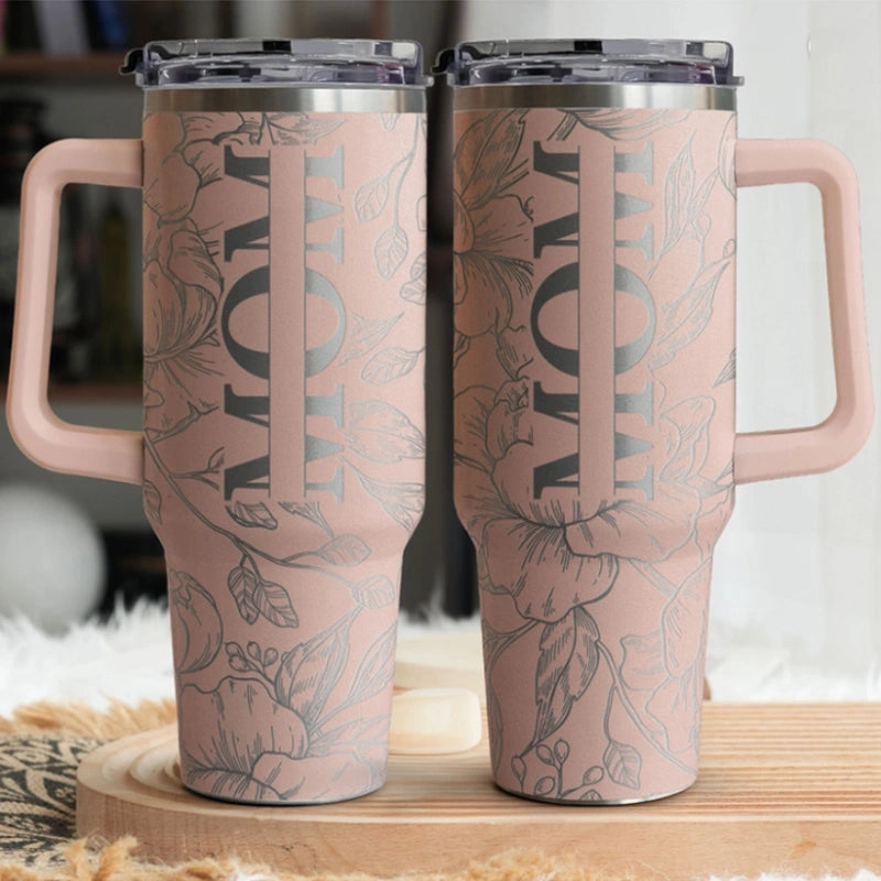 Colar personalizado S925 para o Dia das Mães com pezinhos de bebê