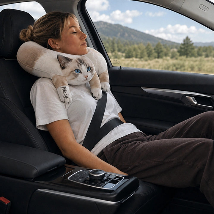 Clipe personalizado para viseira de carro para longas viagens – Presente fotográfico personalizado para manter seu amor sempre por perto.